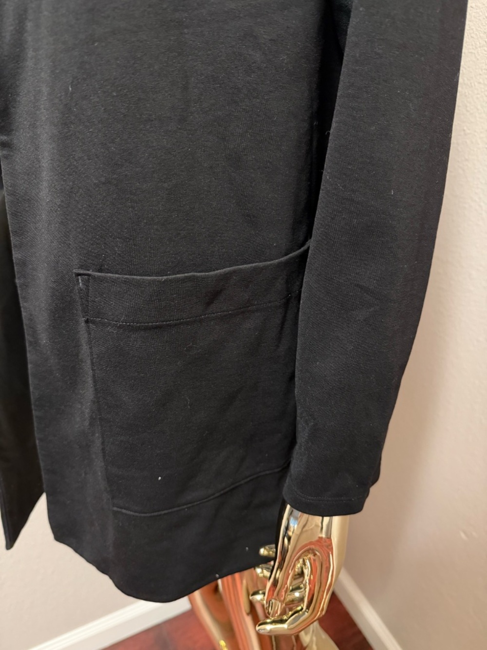 Eileen Fisher blk jacket, XS - Picture 4 of 5